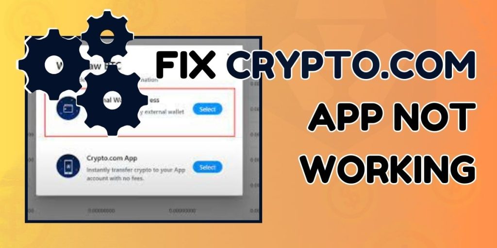 Fix Crypto.com App Not Working