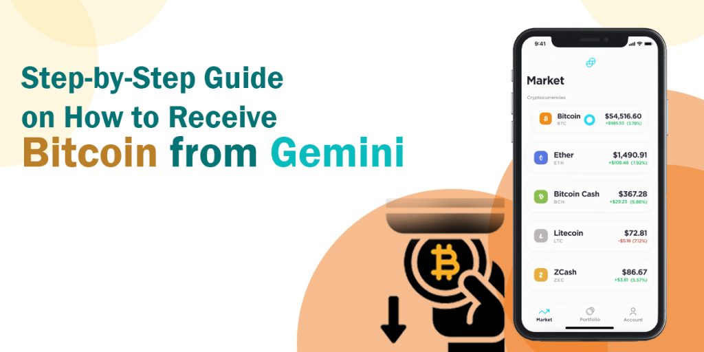 How to Receive Bitcoin from Gemini