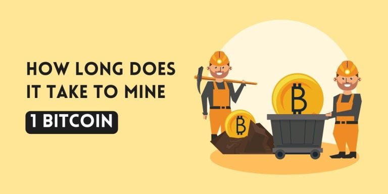 time to take to mine 1 bitcoin